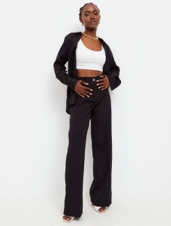 Женские широкие брюки, штаны классика